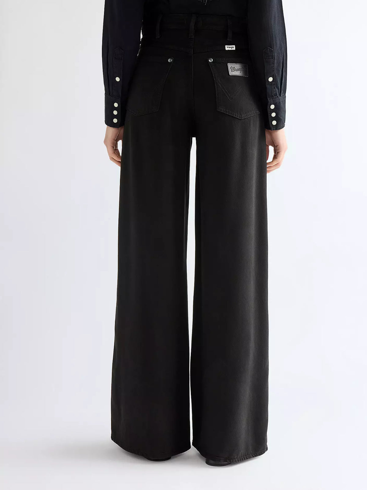 Wrangler · Jeans Canyon donna gamba ampia Lyocell viscosa