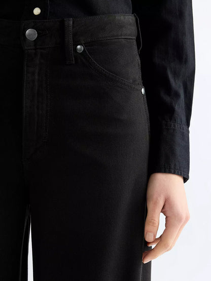 Wrangler · Jeans Canyon donna gamba ampia Lyocell viscosa