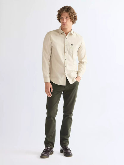 Wrangler · Pantalone Greensboro uomo regular straight verde Rosin
