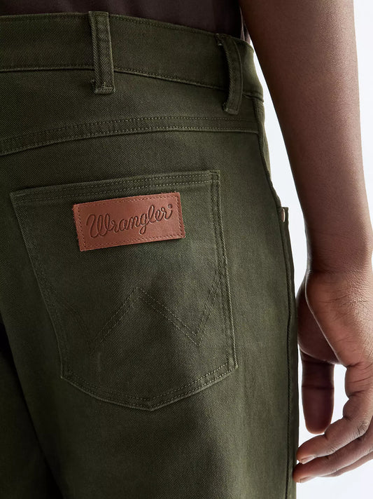 Wrangler · Pantalone Larston uomo slim tapered verde