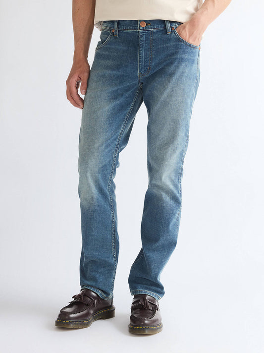 Wrangler jeans Greensboro uomo Mist