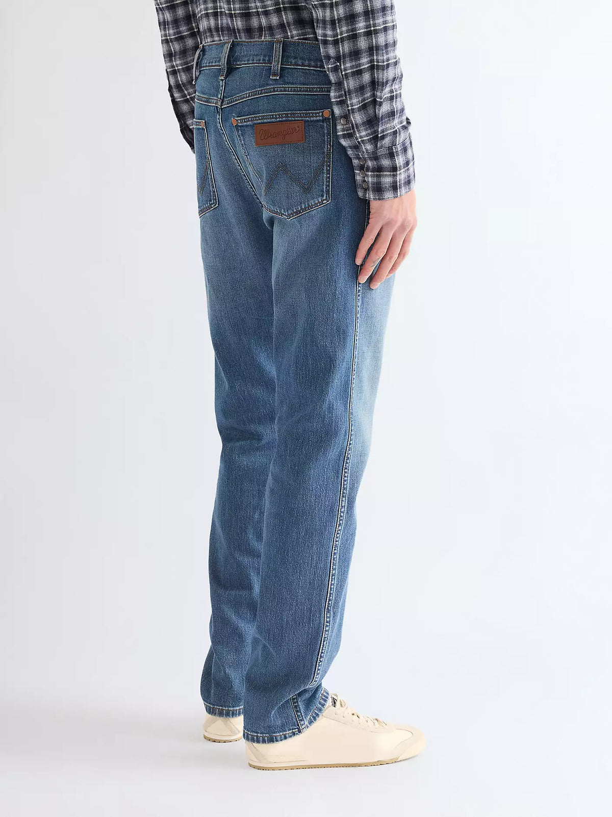Wrangler · Jeans Redford uomo regular tapered Toughlite cotone stretch