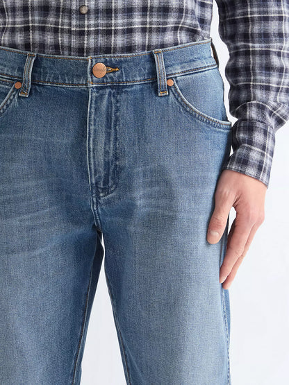 Wrangler · Jeans Redford uomo regular tapered Toughlite cotone stretch