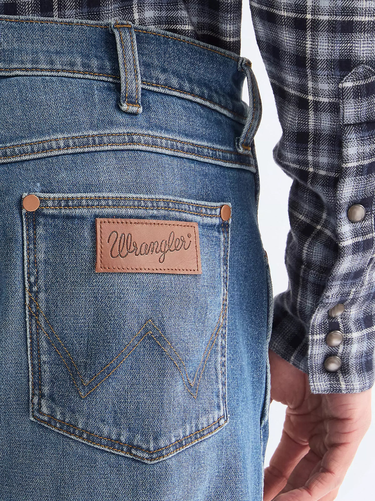 Wrangler · Jeans Redford uomo regular tapered Toughlite cotone stretch