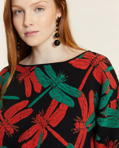 PEPA LOVES Maglione Donna "Libellula"