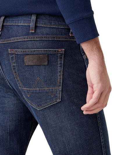 Wrangler · Jeans Greensboro uomo regular straight blu scuro