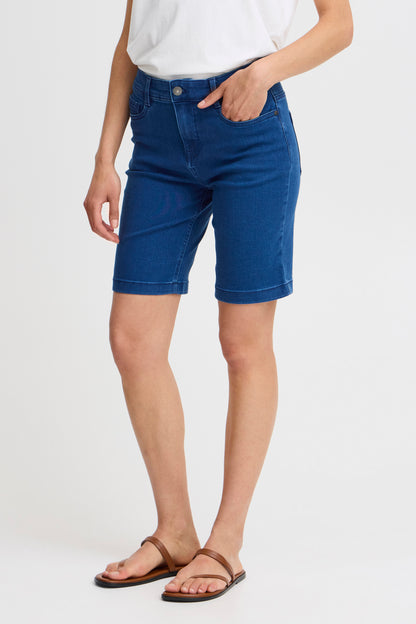 Fransa · Bermuda donna denim blu