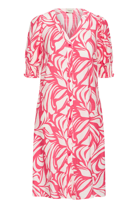 Fransa Abito Donna corto fantasia floreale in viscosa