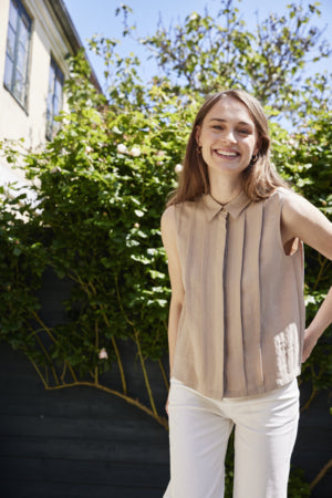 Fransa · Blusa donna smanicato