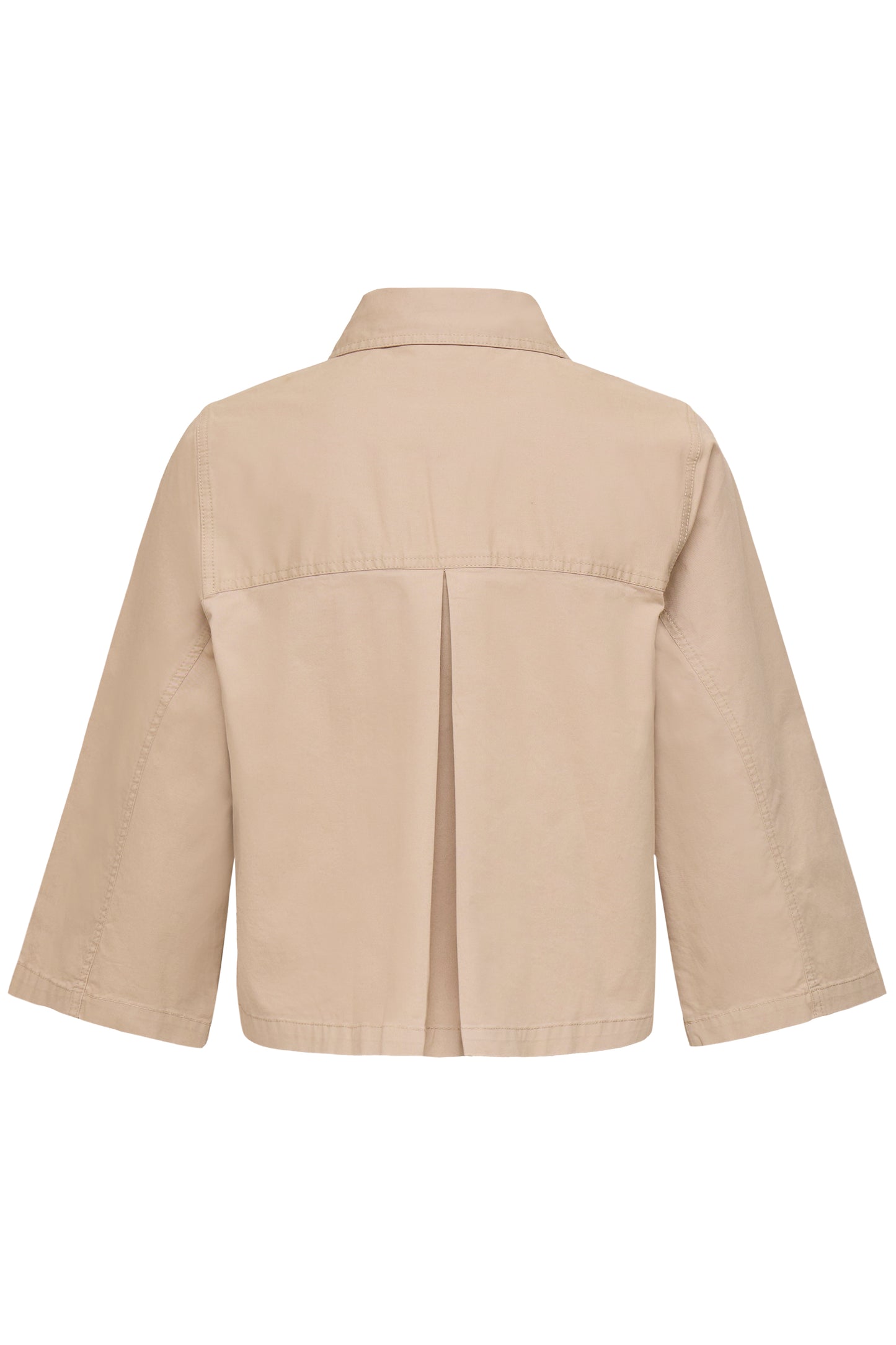 Fransa · Giacca donna boxy manica 3/4 beige