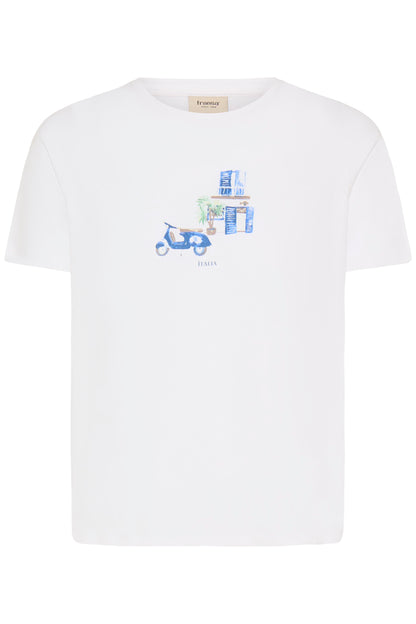Fransa · t-shirt donna con stampa cotone