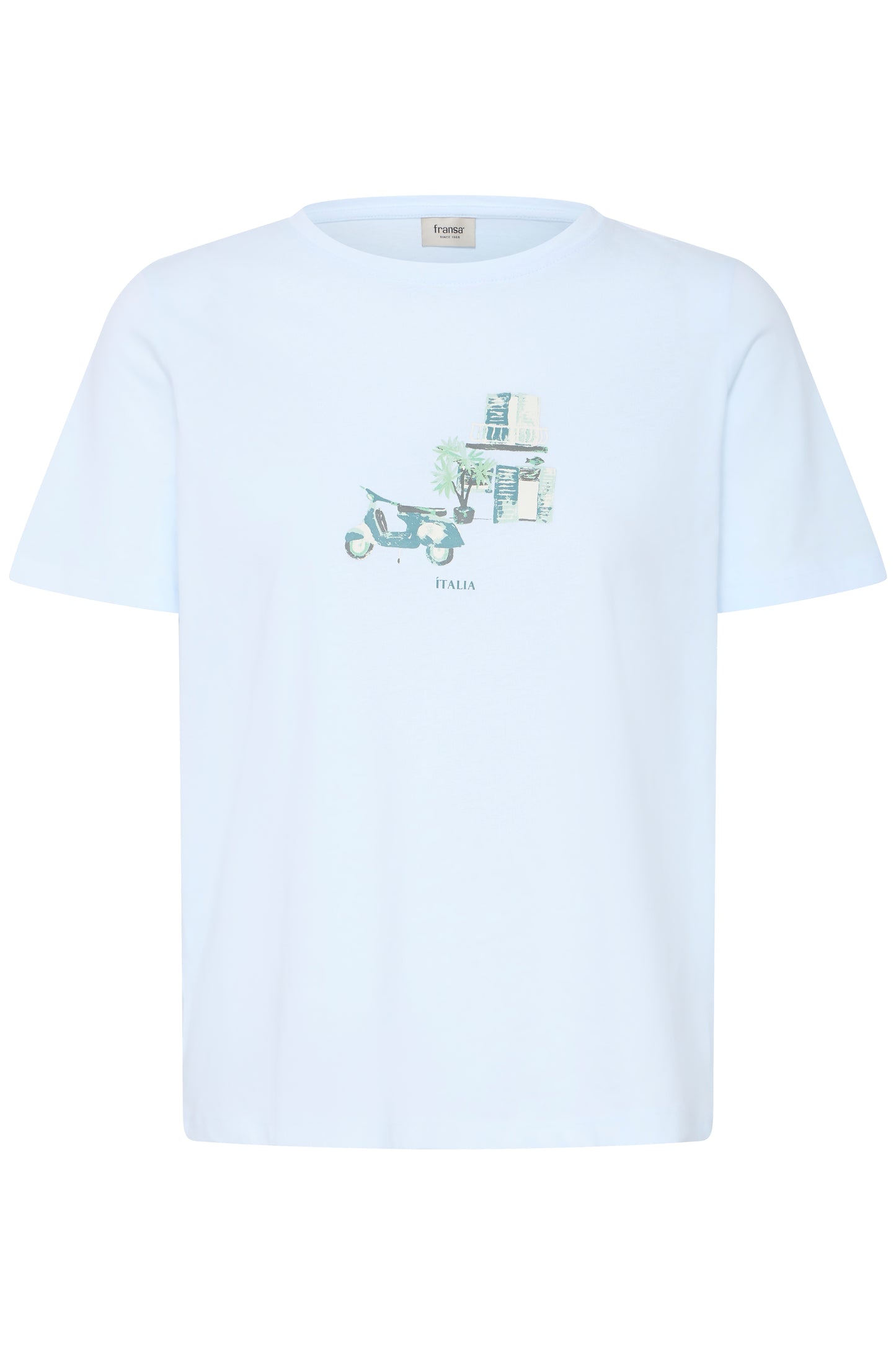 Fransa · t-shirt donna con stampa cotone
