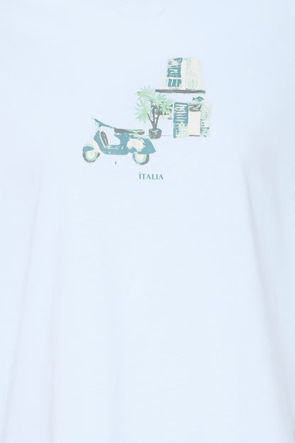 Fransa · t-shirt donna con stampa cotone