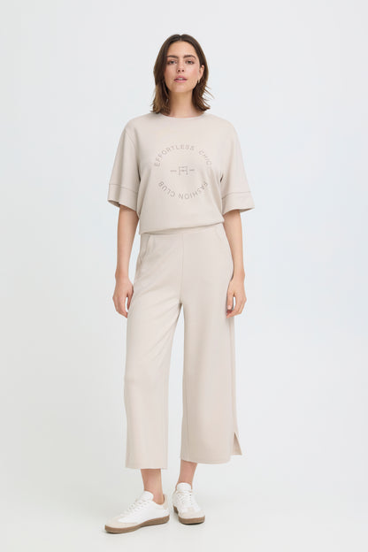 Fransa · Pantaloni donna palazzo cropped