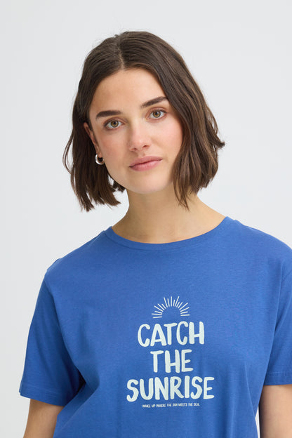 Fransa · t-shirt donna con stampa cotone