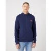 WRANGLER Felpa Uomo con collo alto e zip in cotone