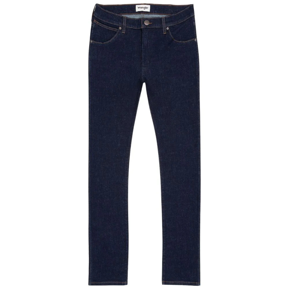 Wrangler · Jeans Larston uomo slim tapered blu scuro