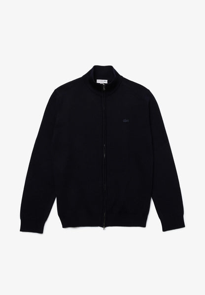 LACOSTE Maglione Uomo con zip in lana merino