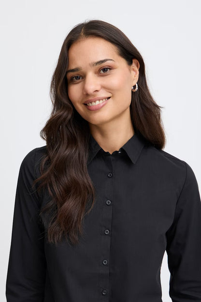 FRANSA Camicia Donna con botton-down dritta