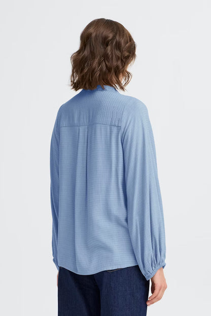 FRANSA Blusa Fhrida Donna con scollo a V in viscosa