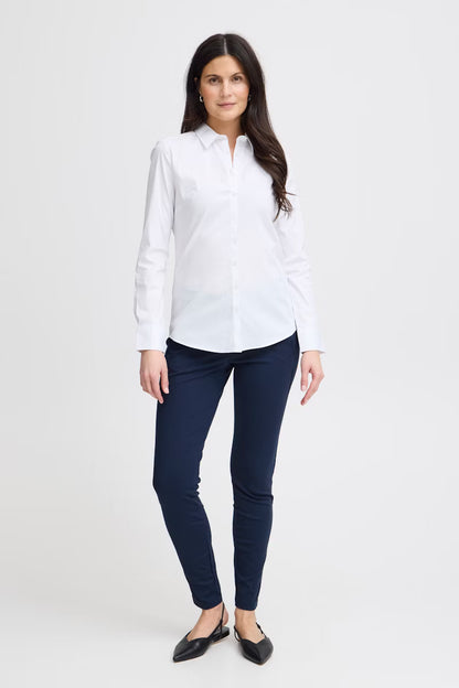 FRANSA Camicia Donna con botton-down dritta