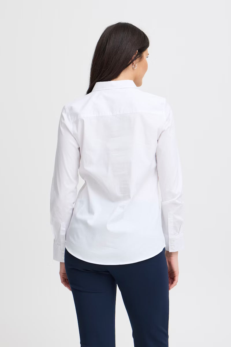 FRANSA Camicia Donna con botton-down dritta
