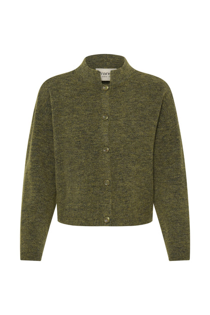 Fransa cardigan Sanny Fir Green Melange