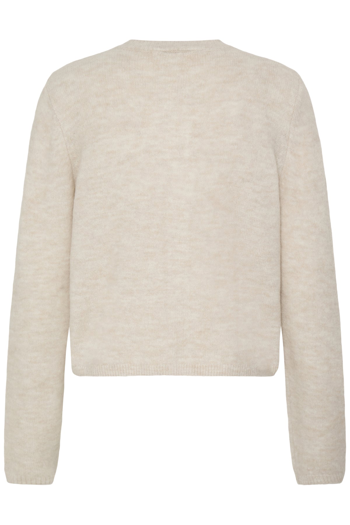 Fransa cardigan Ellis Oatmeal Melange retro