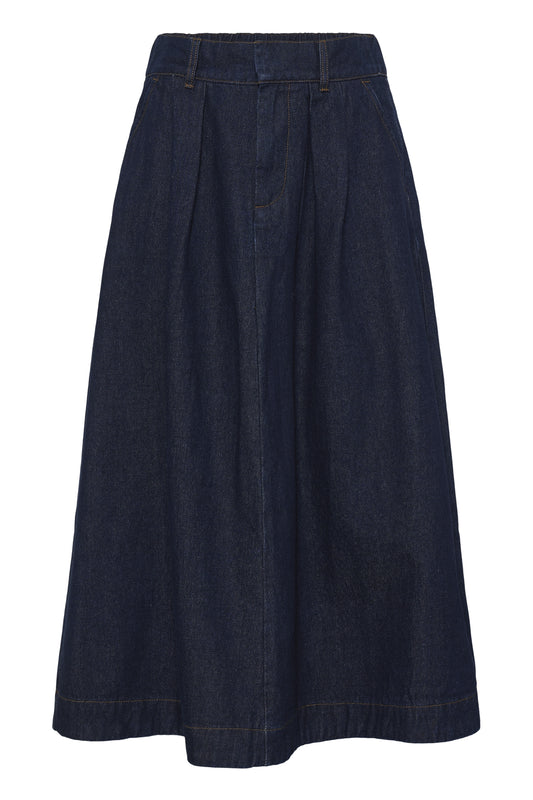 Fransa gonna Leslie Dark Blue Denim