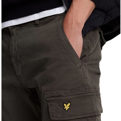 LYLE & SCOTT Pantalone Cargo Uomo Verde