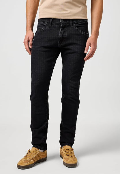 Wrangler Jeans Uomo Wrangler Skinny Fit nero "Bryson"