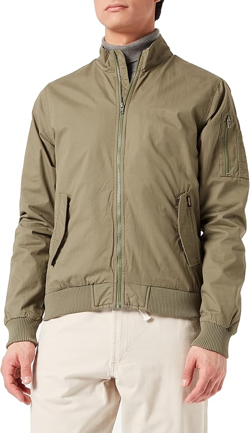 WRANGLER Giacca Uomo Classic Fit con zip