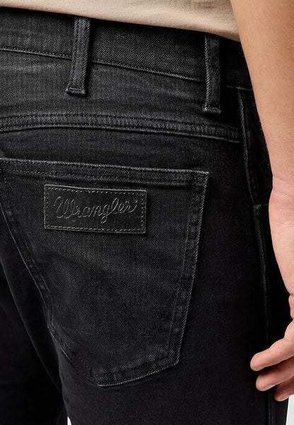 Wrangler Jeans Uomo Wrangler Skinny Fit nero "Bryson"