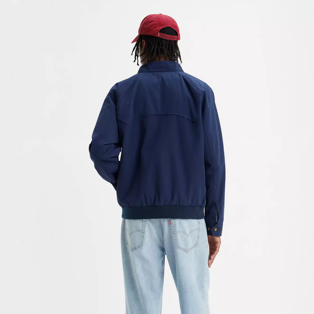 LEVI'S Giacca Harrington Uomo Backer in poliestere e cotone