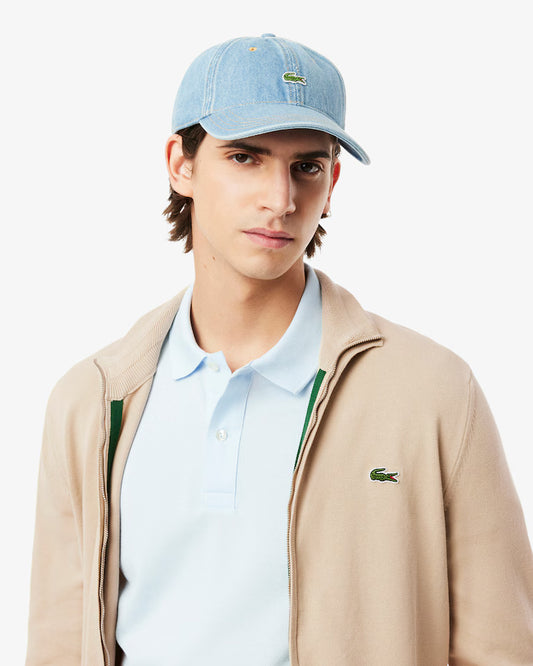 LACOSTE Maglione Uomo collo alto con zip in Lana