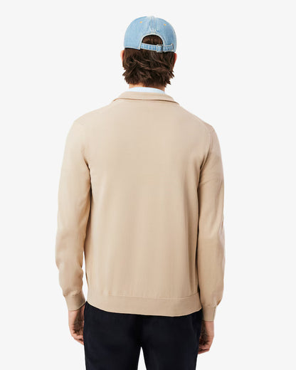 LACOSTE Maglione Uomo collo alto con zip in Lana