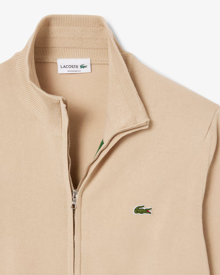 LACOSTE Maglione Uomo collo alto con zip in Lana