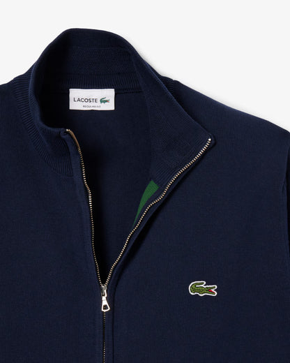 LACOSTE Maglione Uomo collo alto con zip in Lana