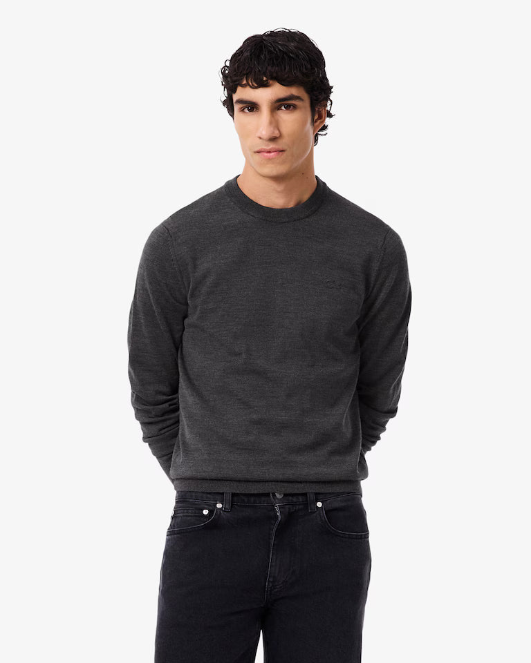 LACOSTE Maglione Uomo girocollo in lana merino