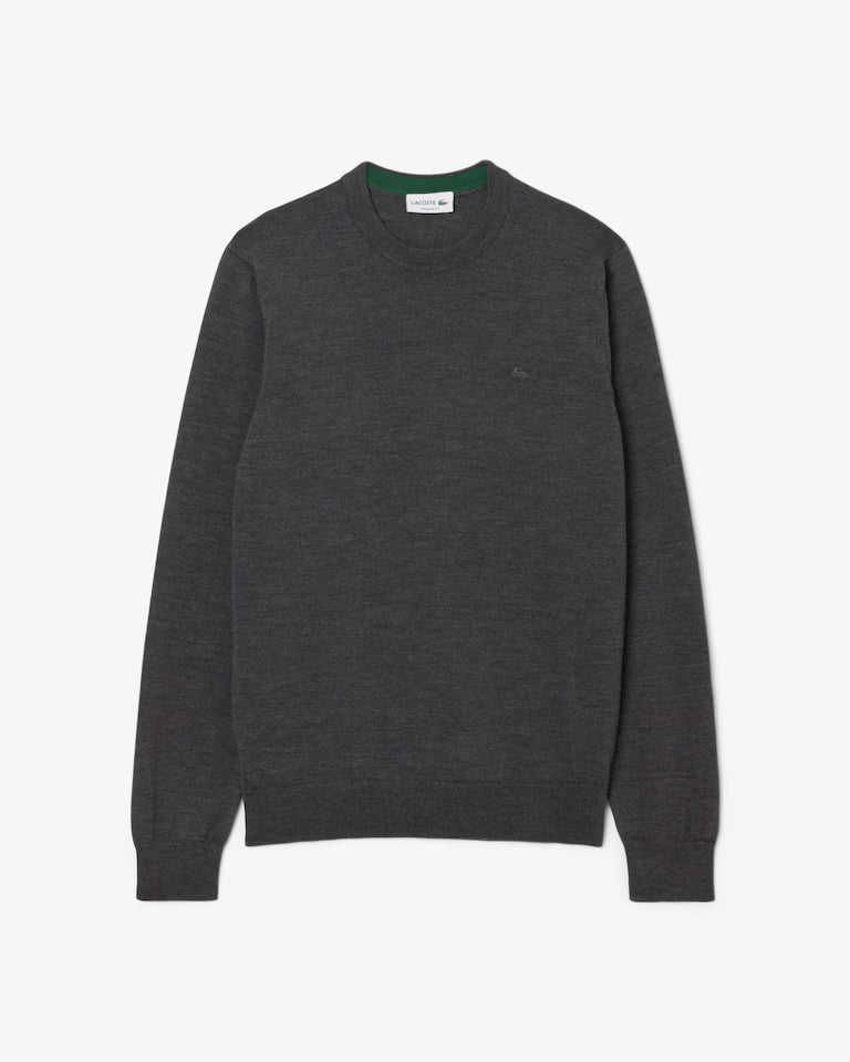 LACOSTE Maglione Uomo girocollo in lana merino