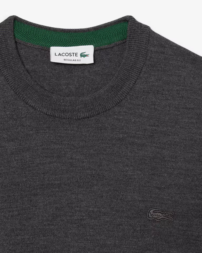 LACOSTE Maglione Uomo girocollo in lana merino