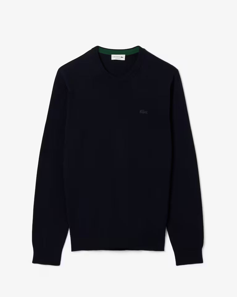 LACOSTE Maglione Uomo girocollo in lana merino