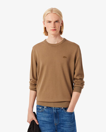 LACOSTE Maglione Uomo girocollo in lana merino