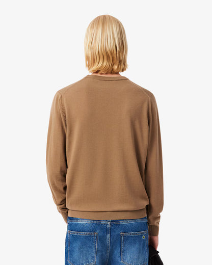 LACOSTE Maglione Uomo girocollo in lana merino