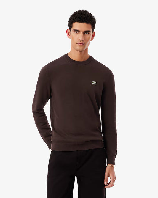 Lacoste Pullover Uomo girocollo Regular Fit in Cotone