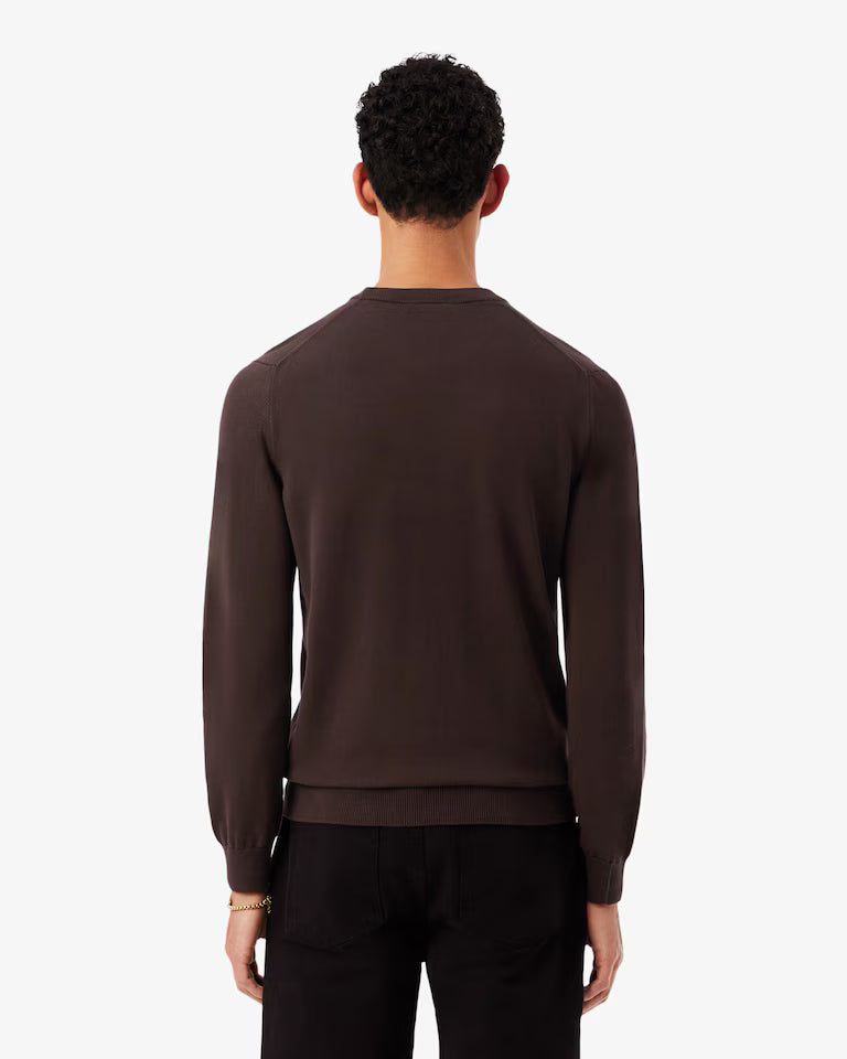Lacoste Pullover Uomo girocollo Regular Fit in Cotone