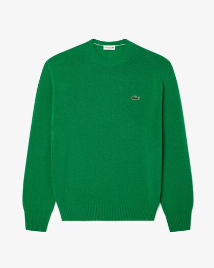 LACOSTE Maglione Uomo girocollo in 100% lana