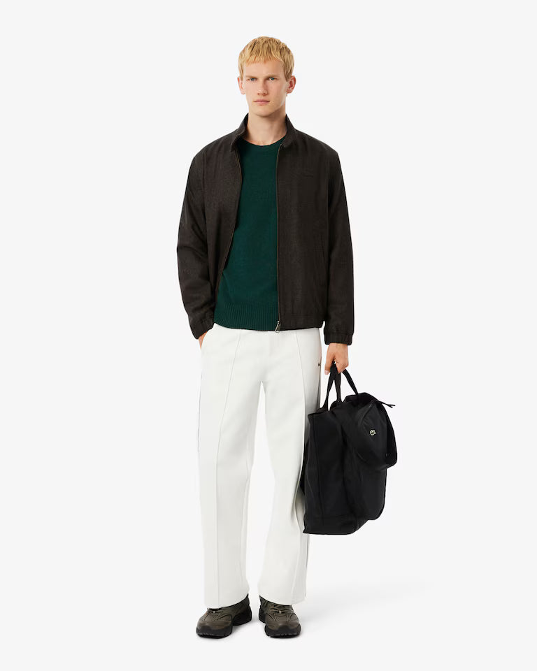 LACOSTE Maglione Uomo girocollo in lana cardata