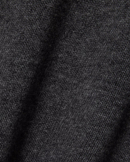 LACOSTE Maglione Collo Alto con Zip in lana cardata