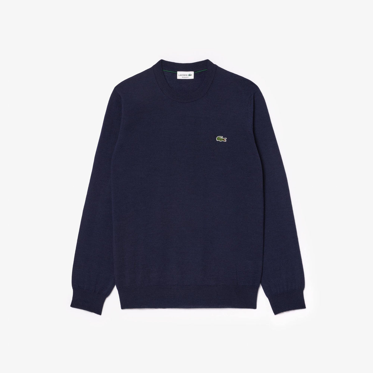 Lacoste maglione girocollo AH3225 Blu Marine 166 - fronte